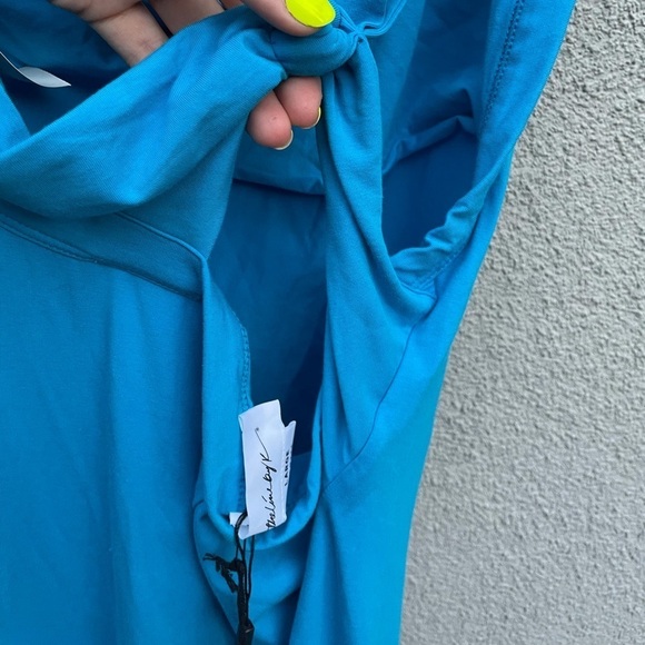 The Line by K Avalon Dress in Electric Turquoise - Picture 9 of 10